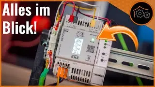 Auslastung immer im Blick - KNX Netzteil mit Display