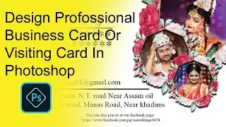 Visiting Card Design In Photoshop Cc | Veer Editing