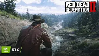 RDR2 Relaxing Ambient Walk across the Map | 4K Ultra Max Graphics