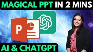 How to make PowerPoint presentation on mobile phone & PC using ChatGPT & AI Tool Slidespeak | Hindi