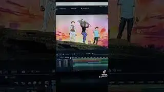 2D+3D hybrid anime in Blender