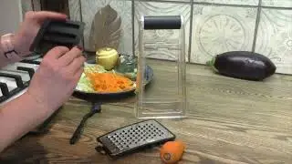 ТОП терка для овощей с контейнером, овощечистка-слайсер, щетка. NORBLE