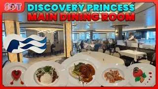 Check out the INCLUDED Food Offered in Main Dining Room on Princess Cruises!🚢