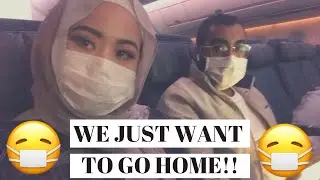 Emergency Flight During The Pandemic | International Student | Ramadan Vlog