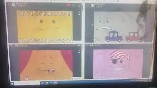 Letter Face alphabet all played at once part 4