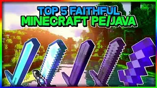 TOP 5 TEXTURE PACK FAITHFUL | 256x256 / 128x128 / 64x64 / 32x32 / 8x8
