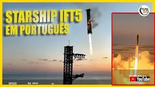 STARSHIP  - teste 5   INACREDITÁVEL!!!