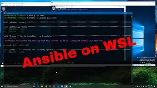Ansible on Windows 10 WSL