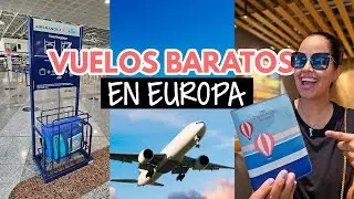 ¿Cómo comprar vuelos baratos en Europa?