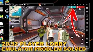 Free Fire Pc 32 Player Lobby | 32 players in free fire br rank problem solve 