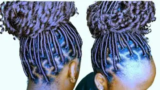 Fauxlocs using soft dreadlocks and crochet, very protective