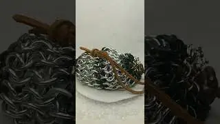 Кольчужный мешочек для кубиков. Dice bag.