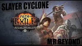 Path of Exile 3.0 - Slayer Cyclone 10K Life [Lv.93] Uber Atziri !!