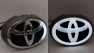 Led Toyota Emblem With Animation