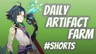 Xiao Day in the Life Emblem Set Farm #Shorts