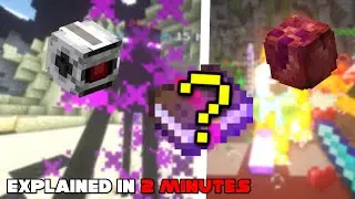 Top 5 RAREST Drops in Hypixel Skyblock || Explained in 2 Minutes