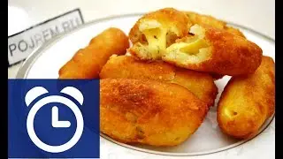 ✔ Супер ленивые пирожки из батона - ОЧЕНЬ быстро готовятся!