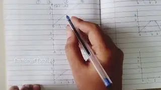 Sketch the signal x(t) = r(t) - r(t-2) - 2r(t-3) + 2r(t-4) with tips and tricks | Emmanuel Tutorials