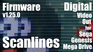 Scanlines to HDMI. Megaswitch HD Update v1.25.0.