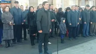 В Кропоткине в микрорайоне№1 открыт новый трехэтажный учебный корпус для начальных классов