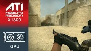 Counter-Strike Source Gameplay ATI Mobility Radeon X1300