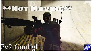 I Won without Moving In 2v2 Gunfight! | Advanced Visual