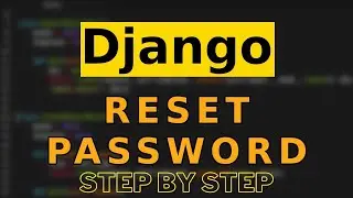 Django Reset Password  With Email Link in 2 Minutes Tutorial