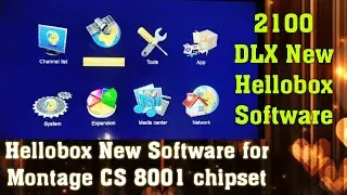 Hellobox Montage CS 8001 Software  2100 DLX Intelsat 17 C band