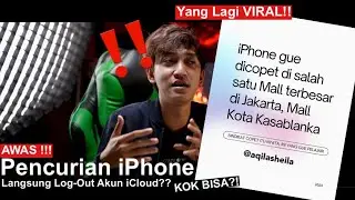MAKIN NGERI! Sindikat Pencurian iPhone AUTO Log Out iCloud Sedang Marak!