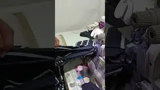 Cara menjahit Rip leher pada  Kaos