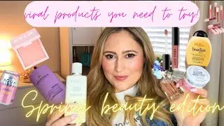 NEW MAKEUP & SKINCARE FAVES | CHARLOTTE TILBURY SETTING SPRAY 🫧Spring 2024 🌸