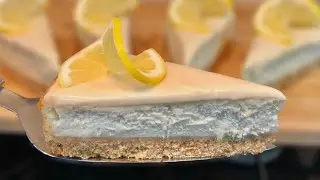 Best Cheesecake I've Ever Eaten ❗️ Lemon Cheesecake Recipe 🍋