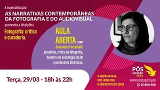 Aula Aberta - Fotografia: crítica e curadoria com Simonetta Persichetti