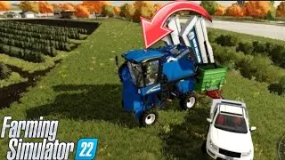 ήρθε η ώρα να μαζέψουμε των ελαιώνα Farming Simulator 22 map Elmcreek