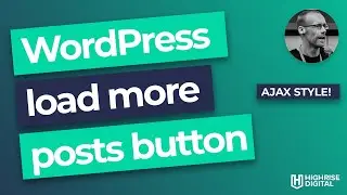 Easy load more posts button in WordPress - AJAX style