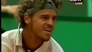 Gustavo Kuerten vs Yevgeny Kafelnikov 2001 Roland Garros QF Highlights