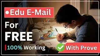 .Edu E-Mail For FREE [100% Working] / [ WITH PROVE ]🔥 - 2023 #.EduMail