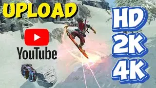 How to Edit & Upload HD, 2K and 4K videos on YouTube | Screen Recording Settings | Description 👇👀