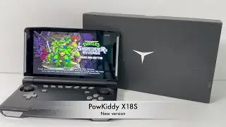 Powkiddy x18S (New version) - Unboxing | Gameplay