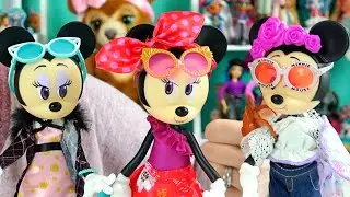 Disney Minnie Mouse Fashion Dolls are Articulated!