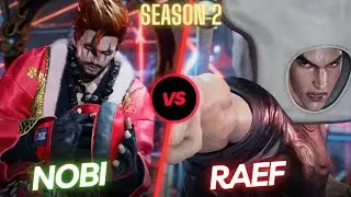 Tekken 8 | Nobi (Steve) VS Raef (Jin) Ranked Match