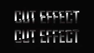 Cut/Sliced Text Effect Adobe Illustrator Tutorial || Designing & Fun
