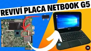 Reviví una Placa de Netbook G5 del Gobierno Cambio de Componente SOT 23 🔋💻 #NetbookG5