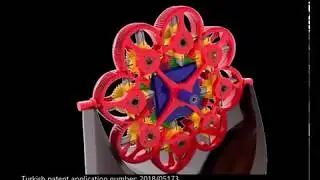 High Torque And High Power Alternative Internal Combustion Engine (Drone, Aircraft Engine)