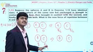 NCERT 12th Physics Chapter 1 Q 13 Electric Charges And Fields