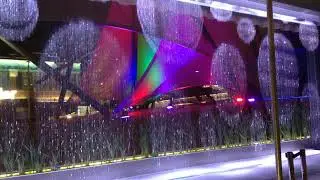 EXPO 2015 - water falls in USA pavillion, Milano