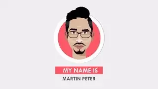 Free Motion Graphic Animated CV Template