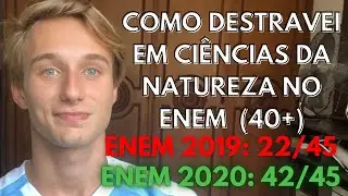 COMO DESTRAVEI EM NATUREZA NO ENEM (+40 ACERTOS) I Marcos Vasconcellos