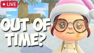 🔴 RUSHING to finish my winter island! | Live Stream | Animal Crossing New Horizons