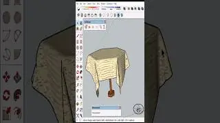 sketchup tutorial, cloth work plugin 